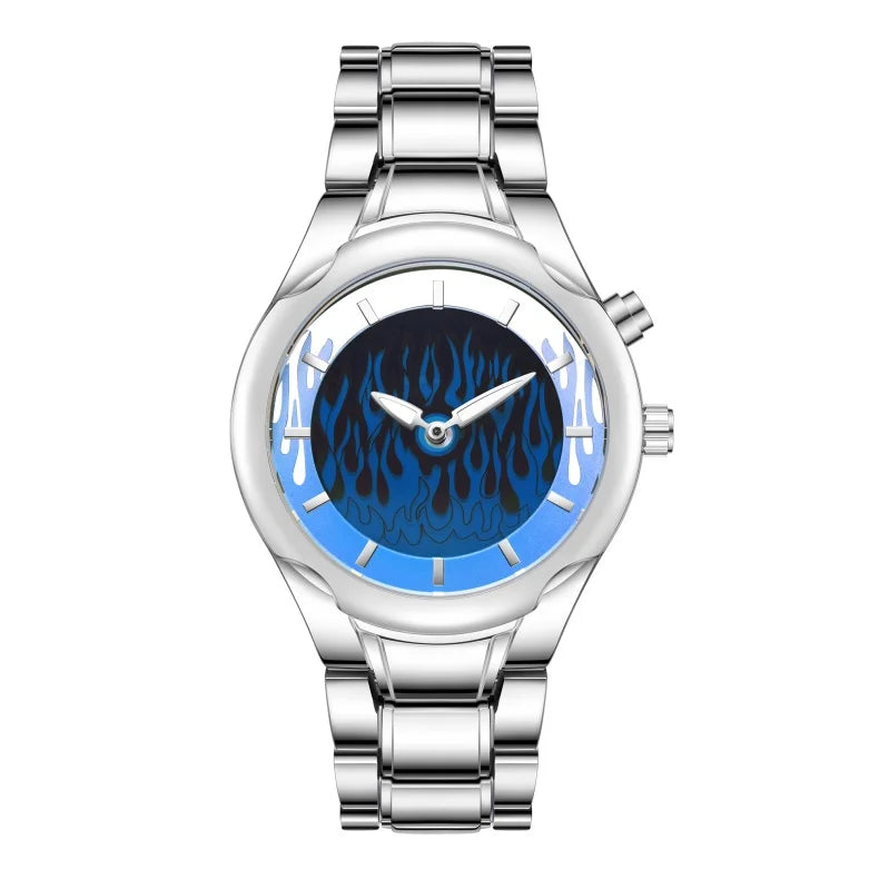 Y2K Flame Animation Watch