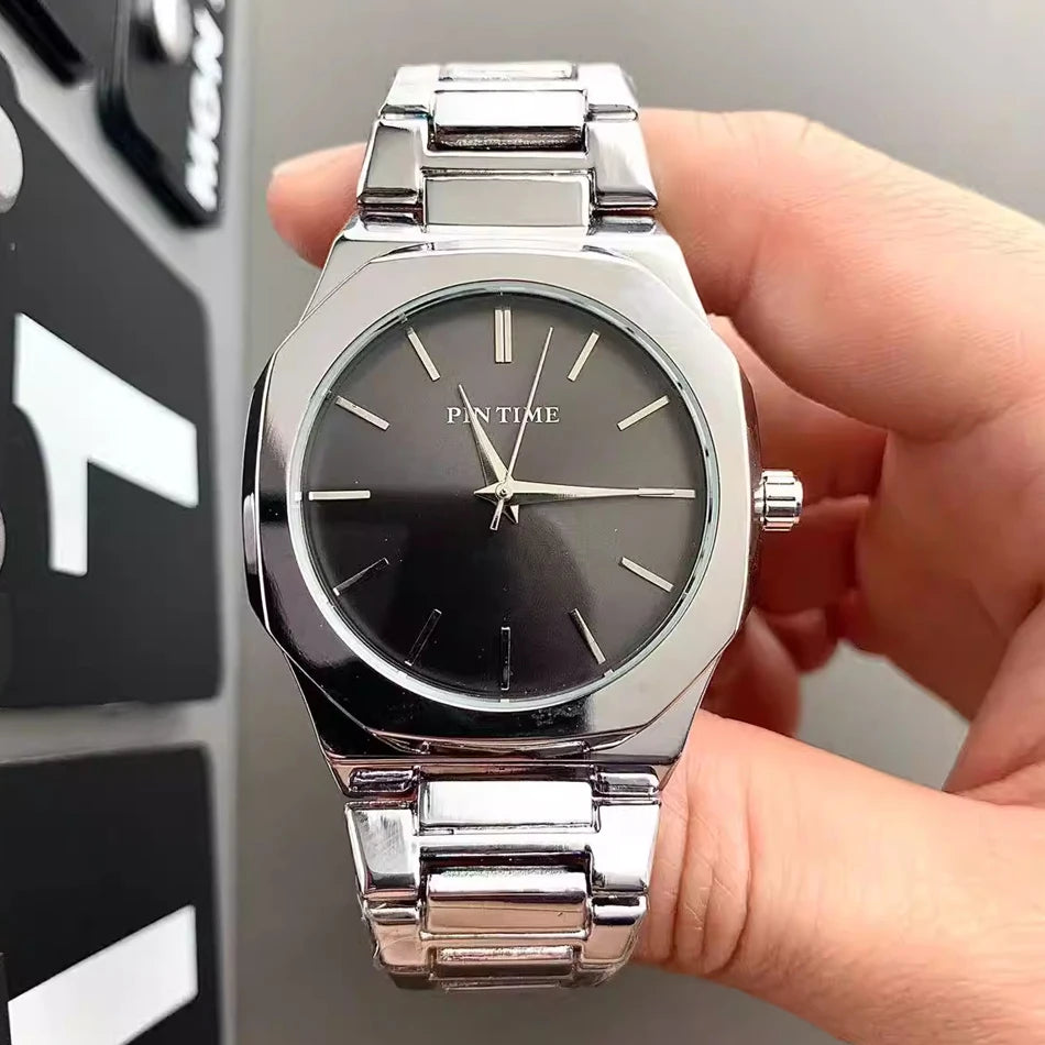 "Who Cares I'm Already Late" Quartz Wristwatch for Men