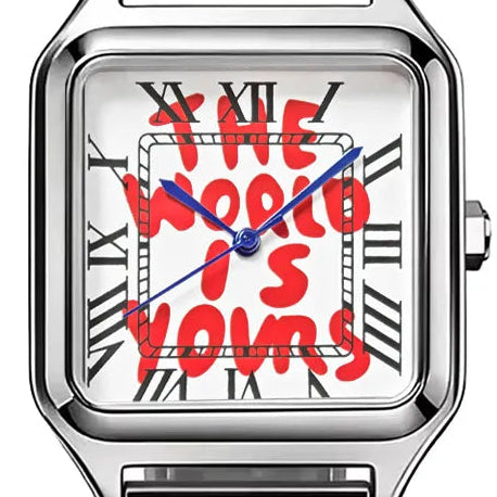 "Time Is Money" Men's Watch