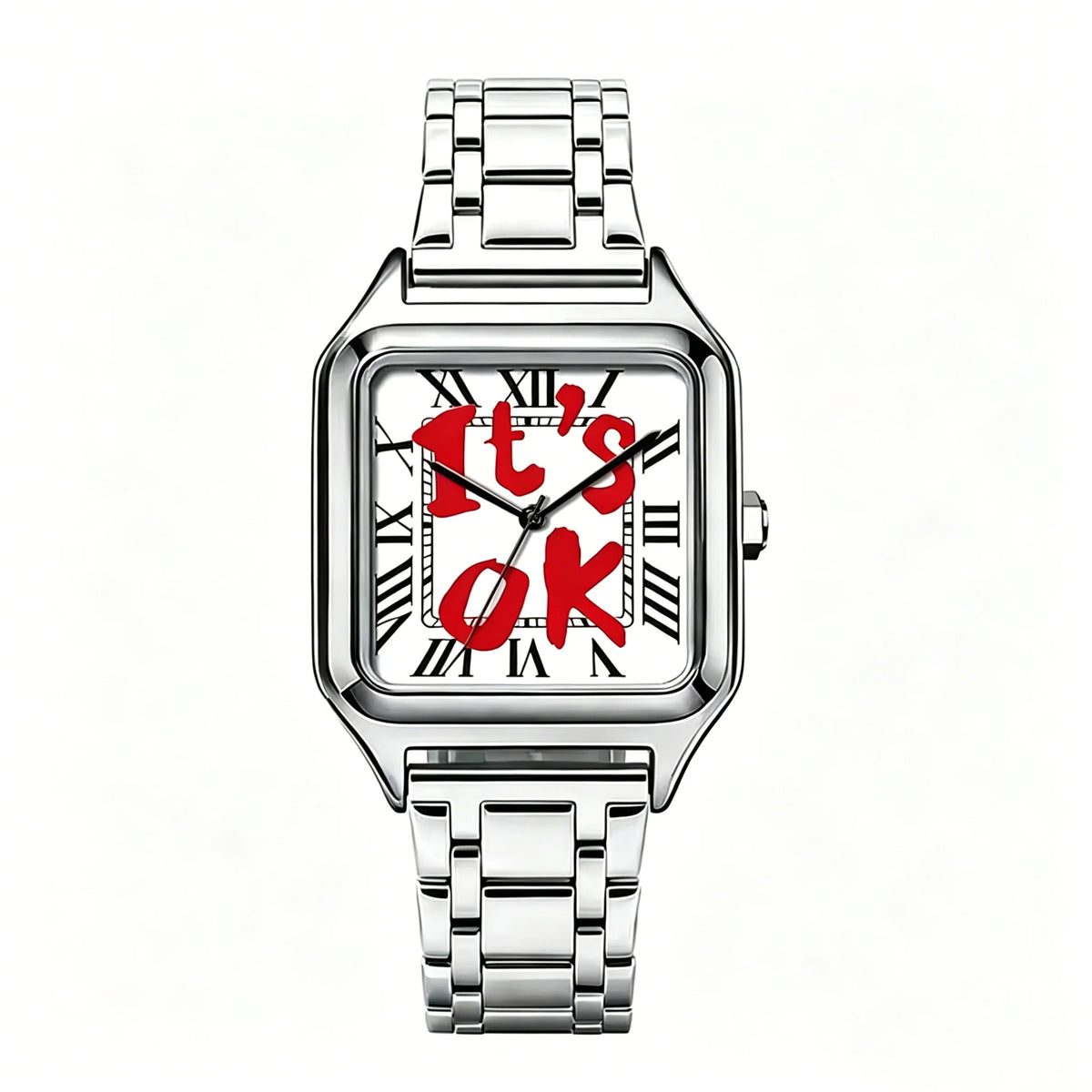 "Time Is Money" Men's Watch