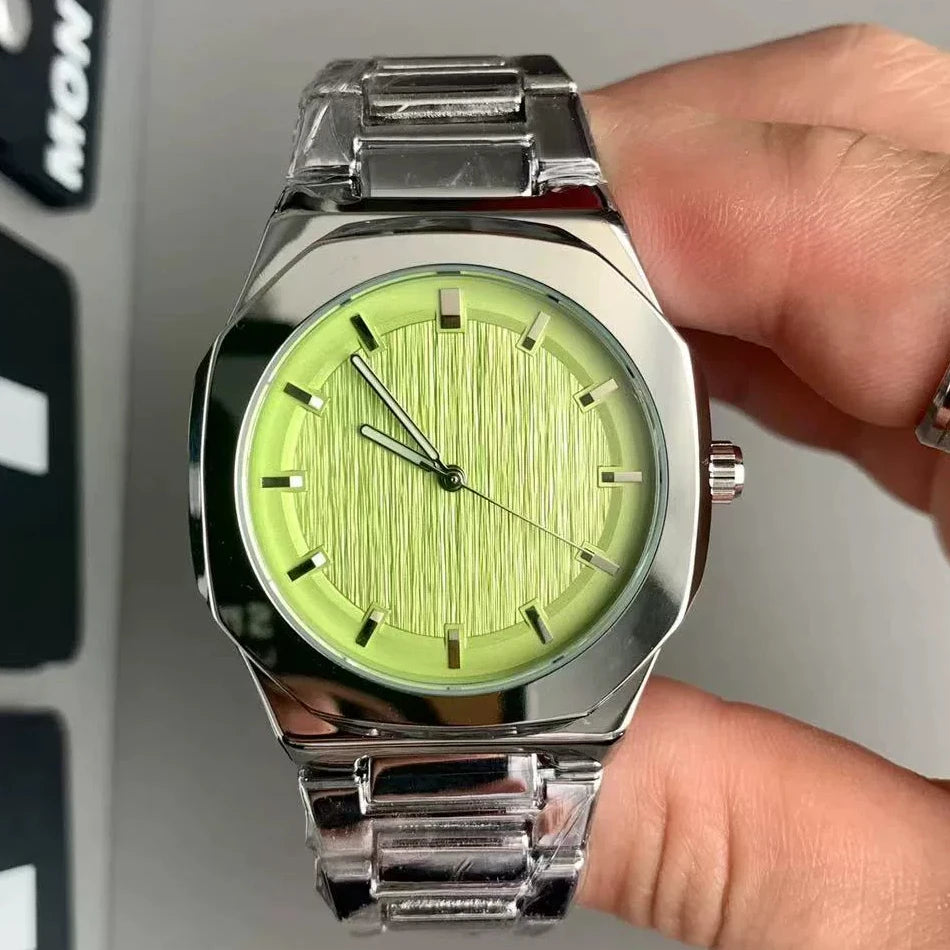 "Who Cares I'm Already Late" Quartz Wristwatch for Men