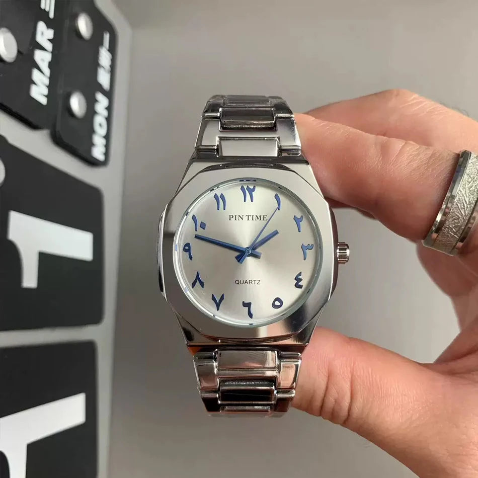 "Who Cares I'm Already Late" Quartz Wristwatch for Men