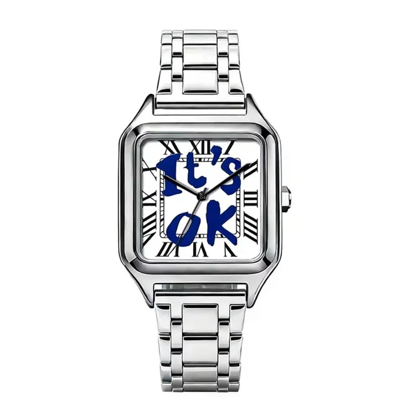 "Time Is Money" Men's Watch