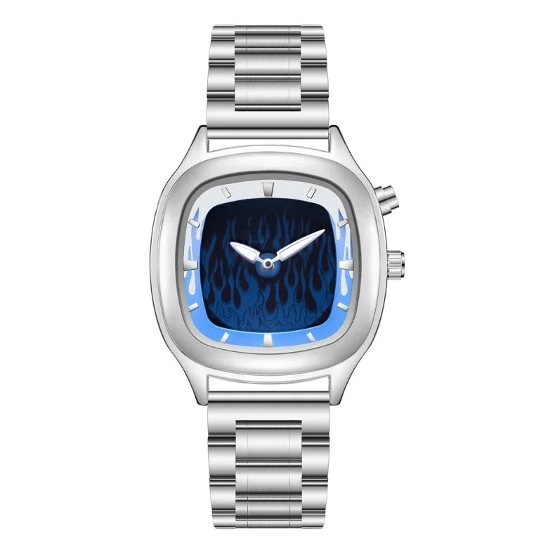 Y2K Flame Animation Watch