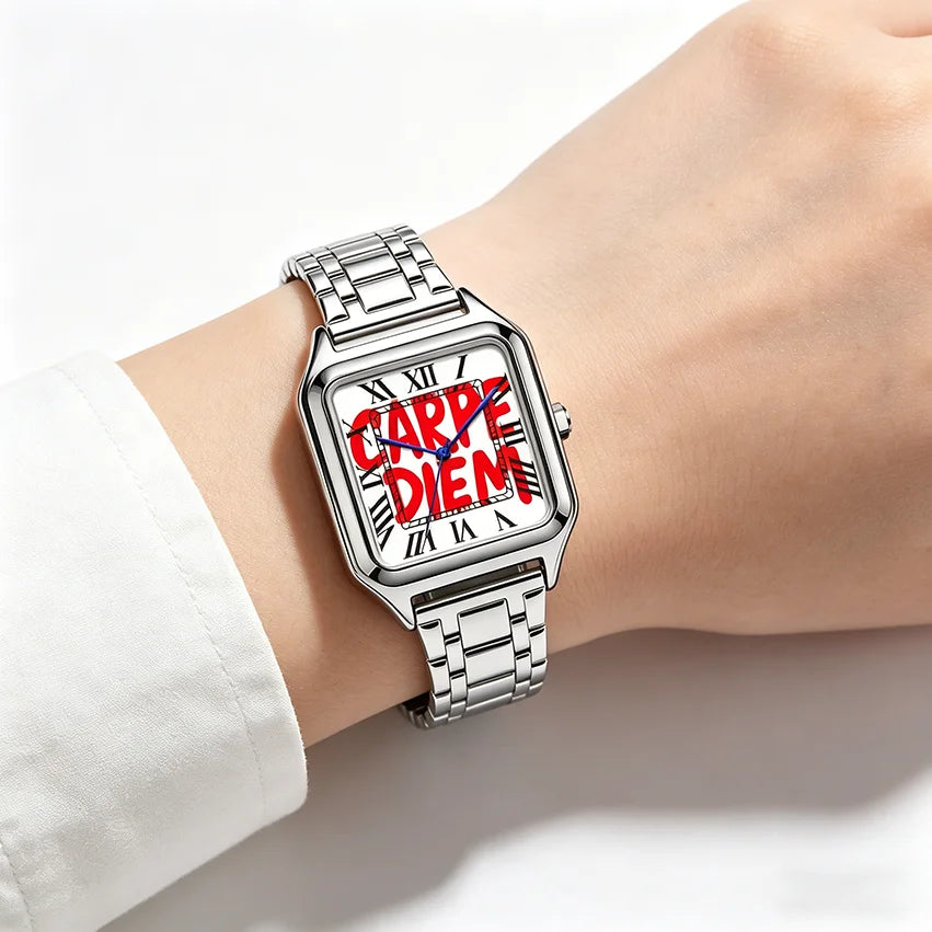 "Time Is Money" Men's Watch