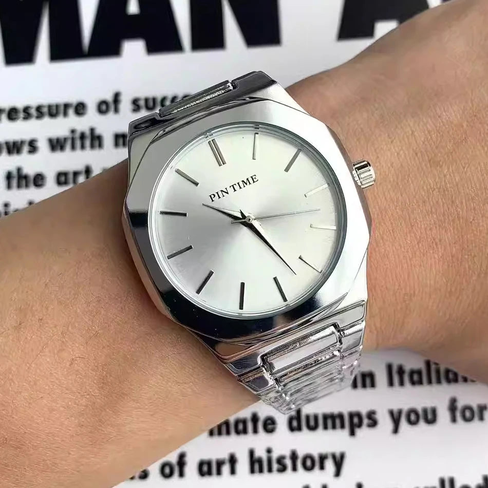 "Who Cares I'm Already Late" Quartz Wristwatch for Men