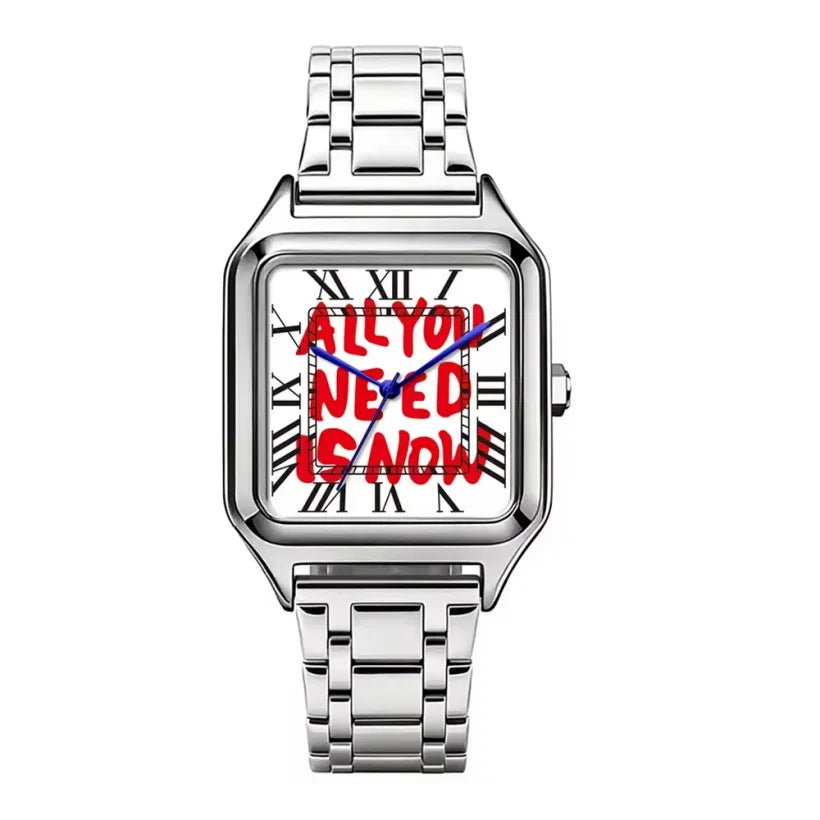"Time Is Money" Men's Watch